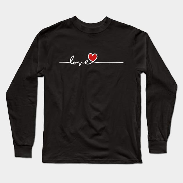 Love Long Sleeve T-Shirt by valentinahramov